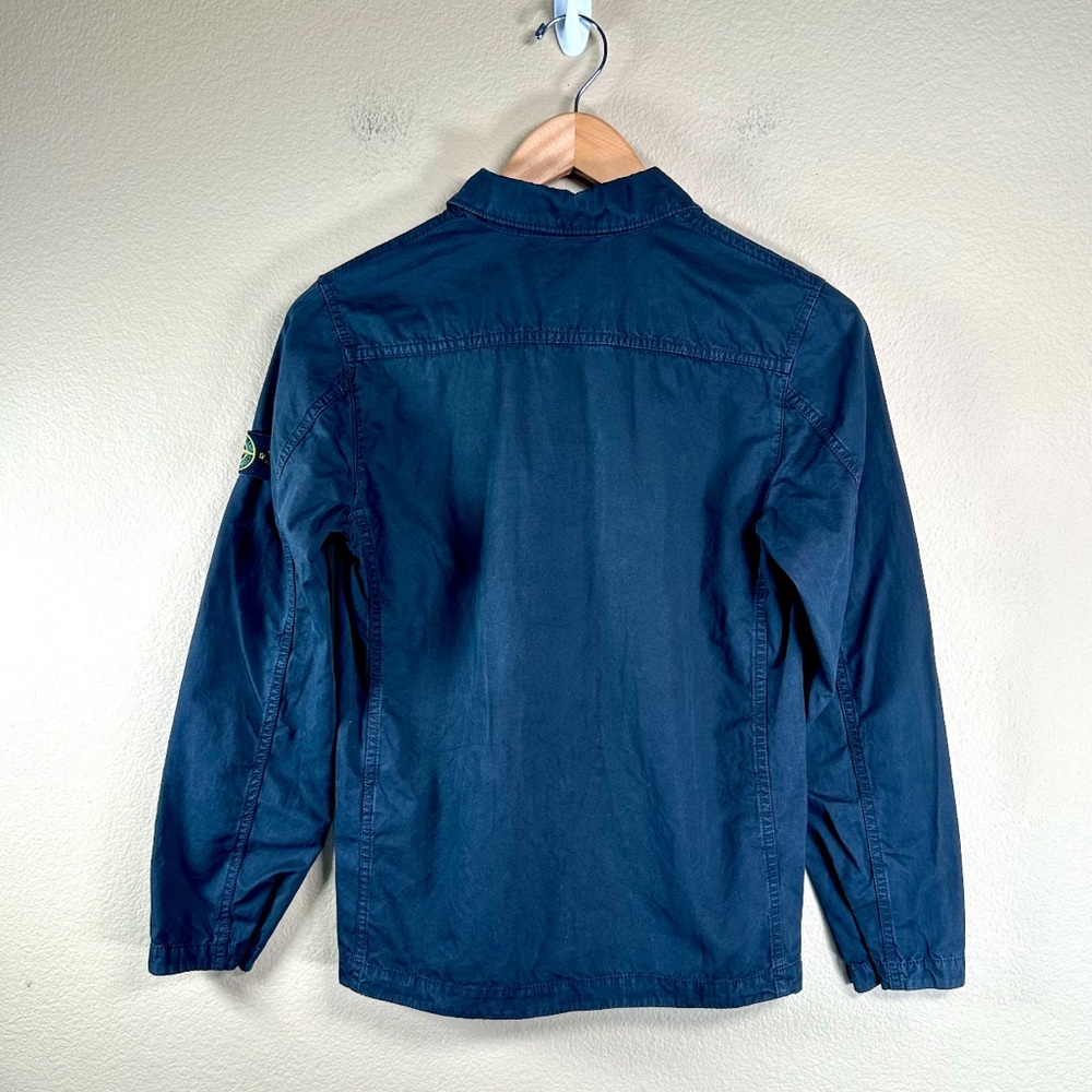 NWT Stone Island Junior Kids Black Cotton Jacket Size 12Y - Picture 7 of 16